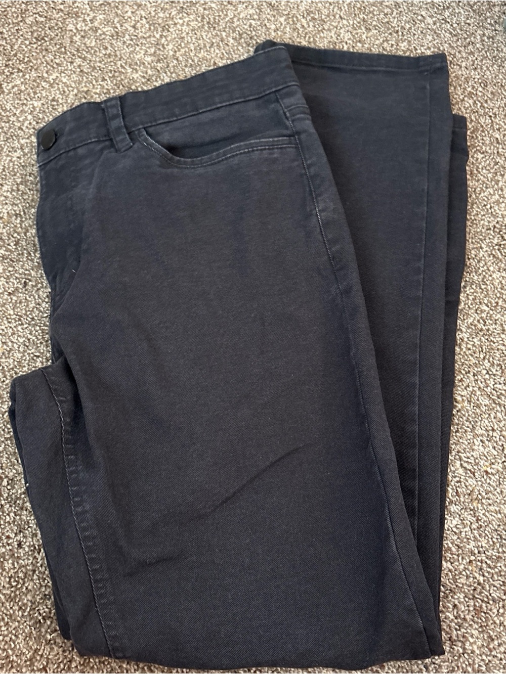 English Laundry Black Trousers with Teal Trim